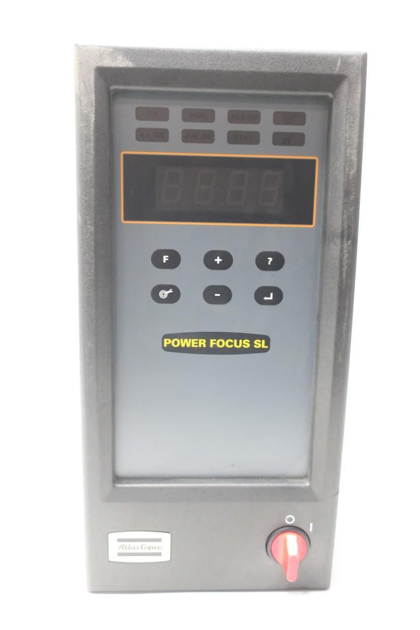 ATLAS COPCO PF4002-C-HW POWER FOCUS SL NUTRUNNER CONTROLLER 90-120/180-240V-AC