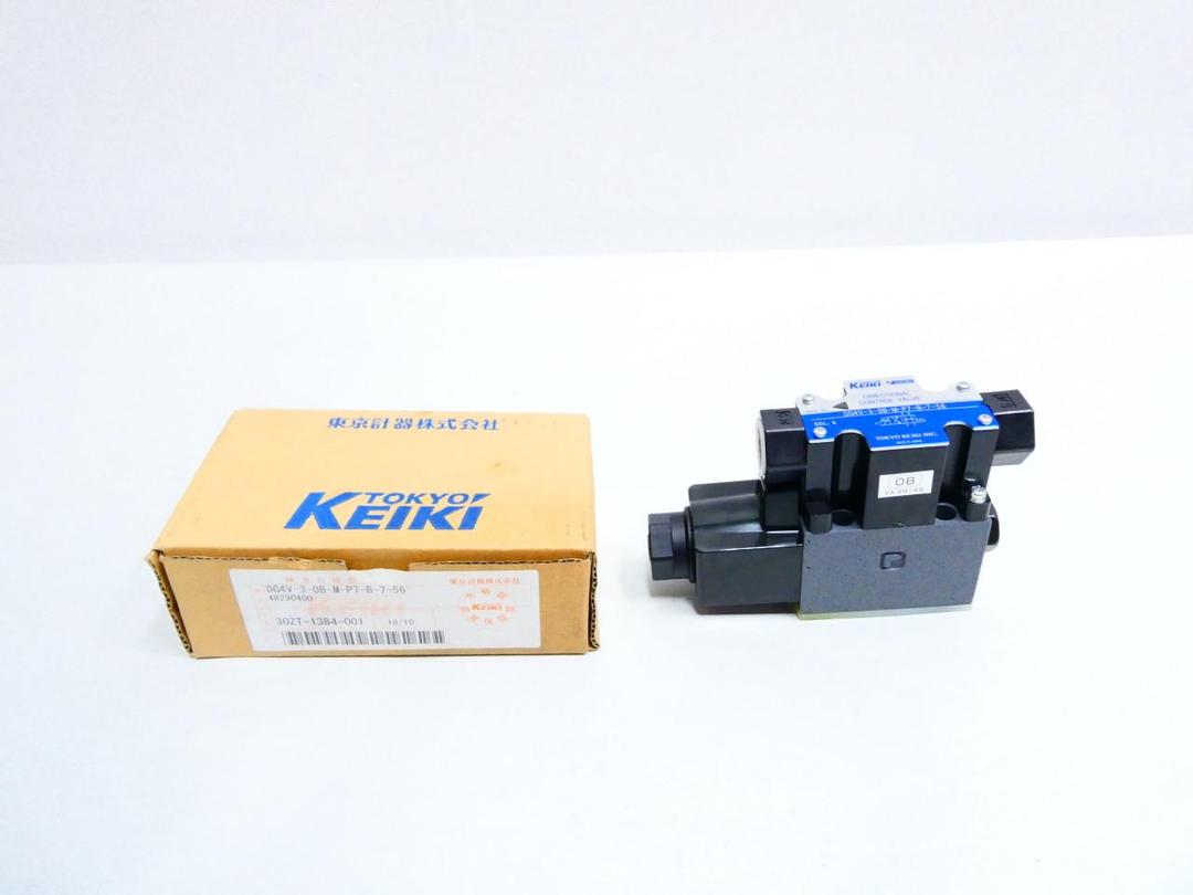 TOKYO KEIKI DG4V-3-0B-M-P7-B-7-56 HYDRAULIC DIRECTIONAL CONTROL VALVE 110V-AC