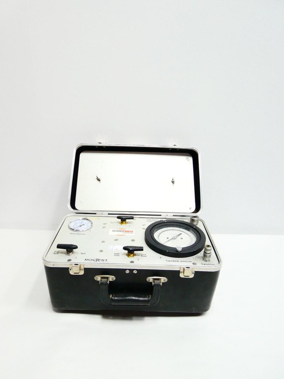 TRANSCAT ROCTEST PR-20 5-8R80Z-110-1 PNEUMATIC PRESSURE INDICATOR