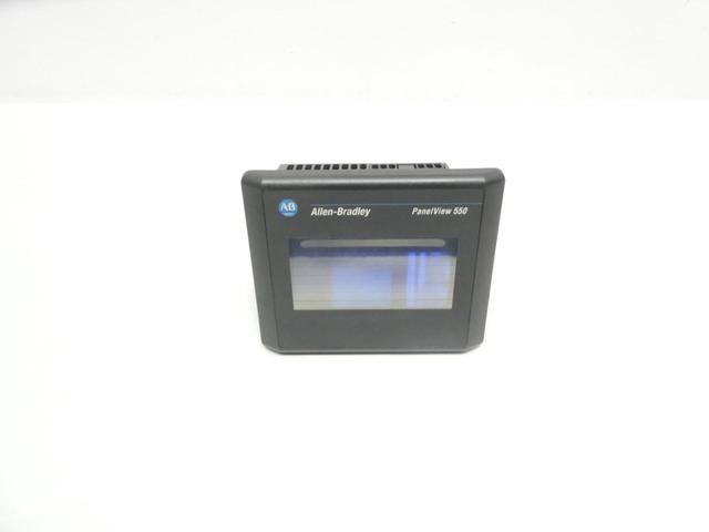 ALLEN BRADLEY 2711-T5A2L1 PANELVIEW 550 OPERATOR INTERFACE PANEL SER B