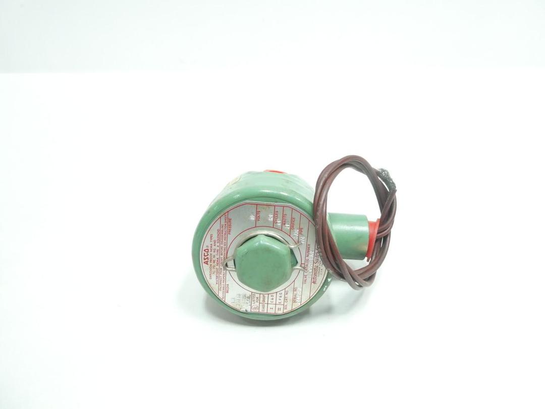 ASCO 8320A-8-MS SOLENOID VALVE WOG 120V-AC 1/4IN NPT