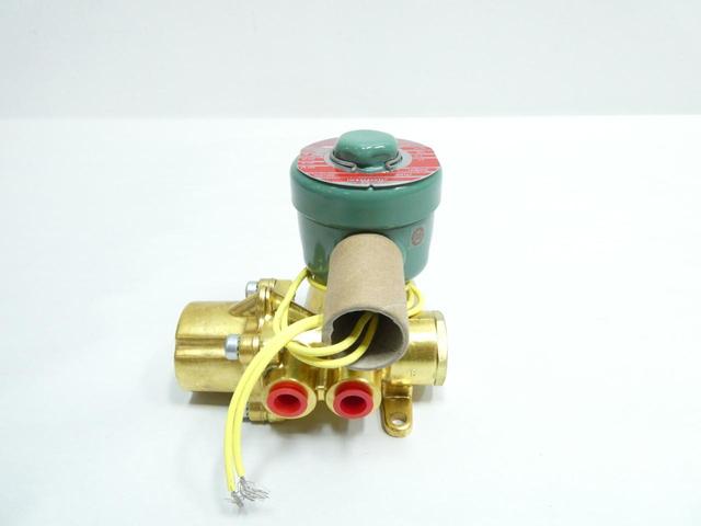 ASCO HC8344A071 RED-HAT SOLENOID VALVE 125V-DC 1/4IN NPT