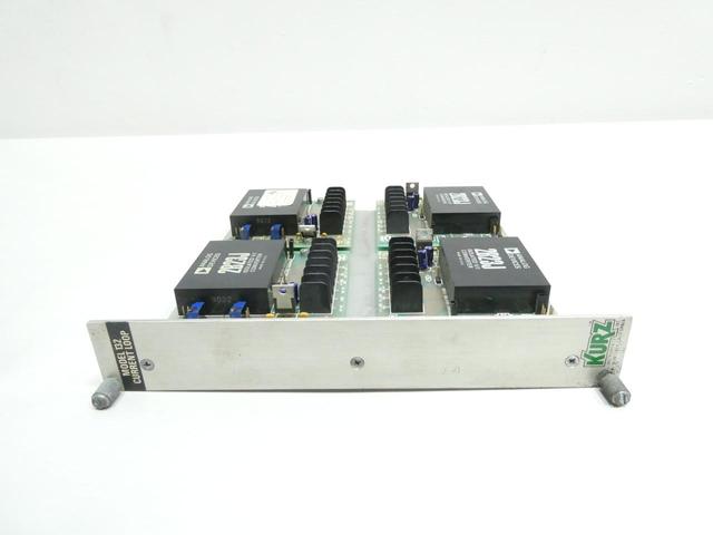 KURZ INSTRUMENTS 132 EVA 4000 CURRENT LOOP ISOLATED CONVERTER 0-5VDC 4-20MADC