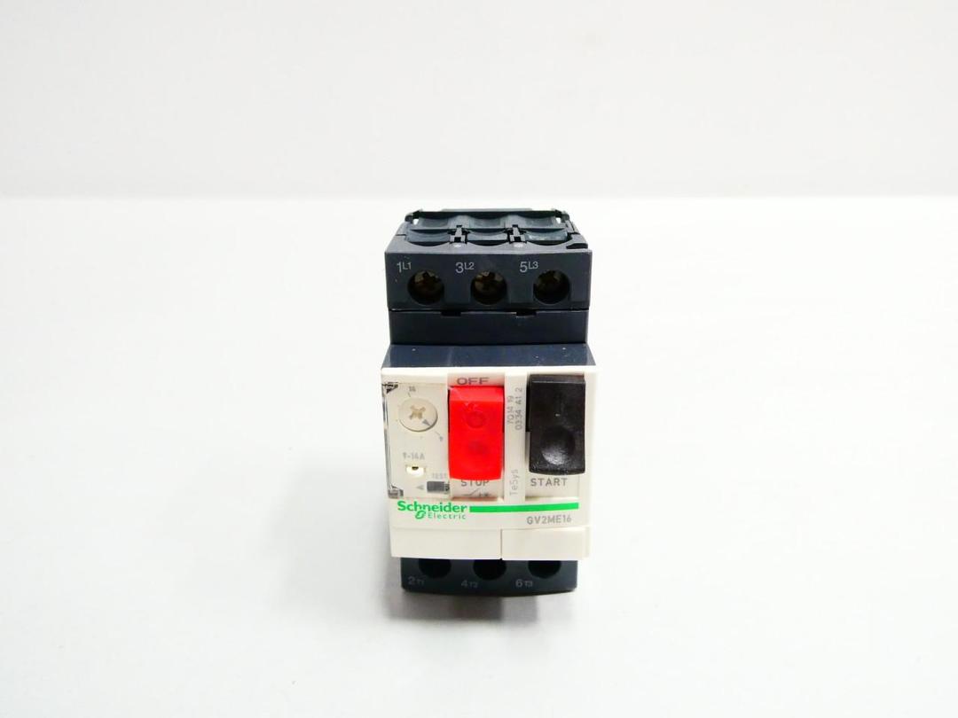 SCHNEIDER GV2ME16 MANUAL STARTER 9-14A AMP 10HP