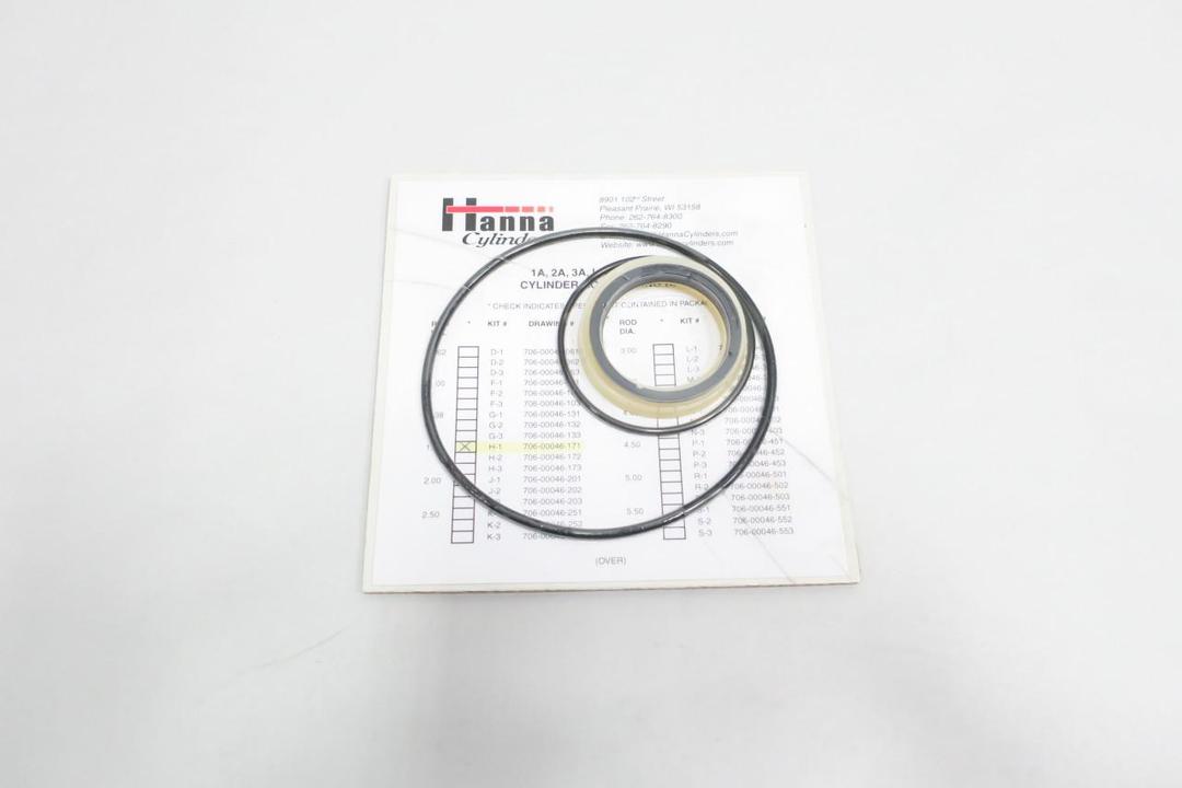 HANNA H-1 706-00046-171 CYLINDER ROD PACKING KIT