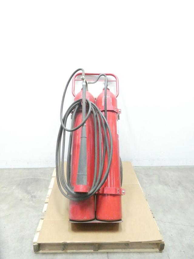 AMEREX 334 100LB CO2 WHEELED FIRE EXTINGUISHER