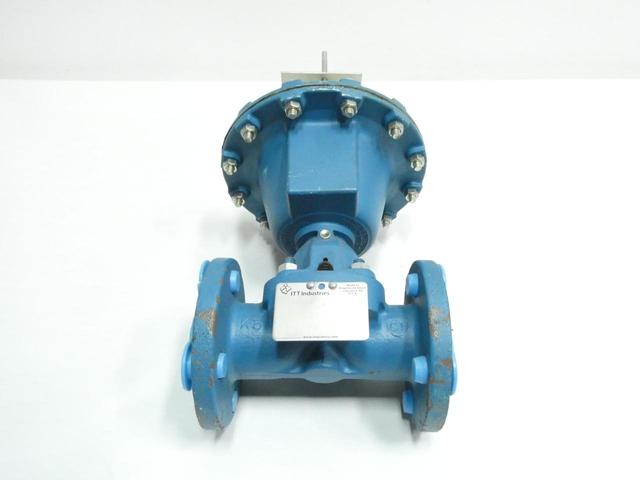 ITT 1-2529-R2-34-3112 DIA-FLO PNEUMATIC FLANGED DIAPHRAGM VALVE 150 1IN