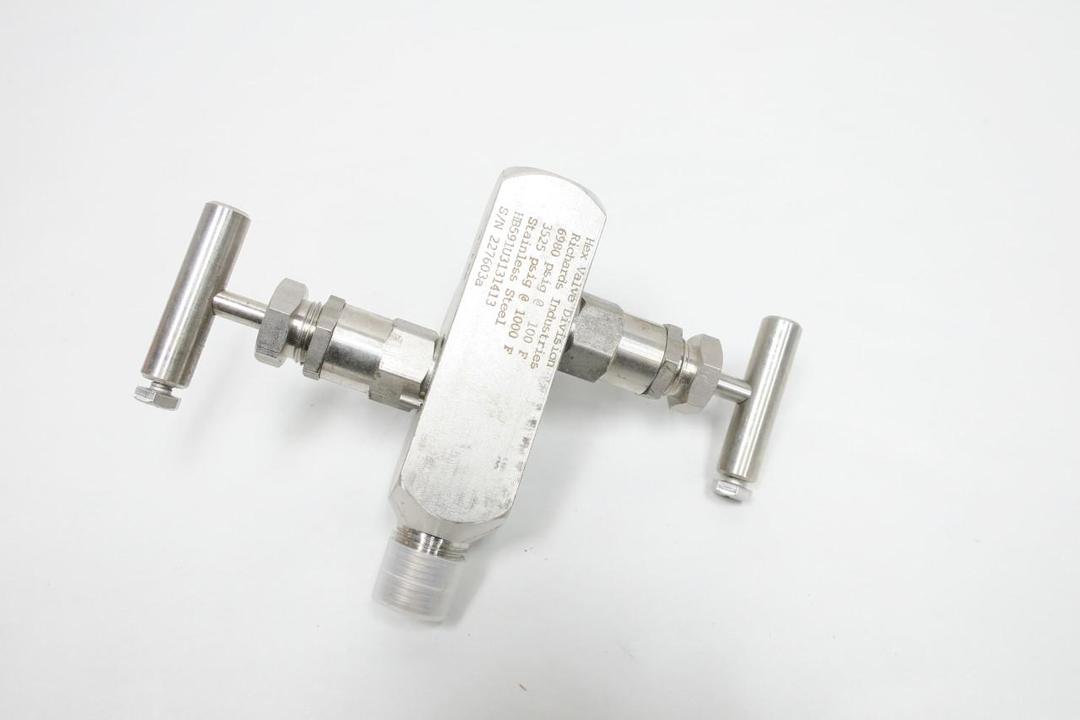HEX VALVE HB591U3131413 STAINLESS MANIFOLD 6980PSI