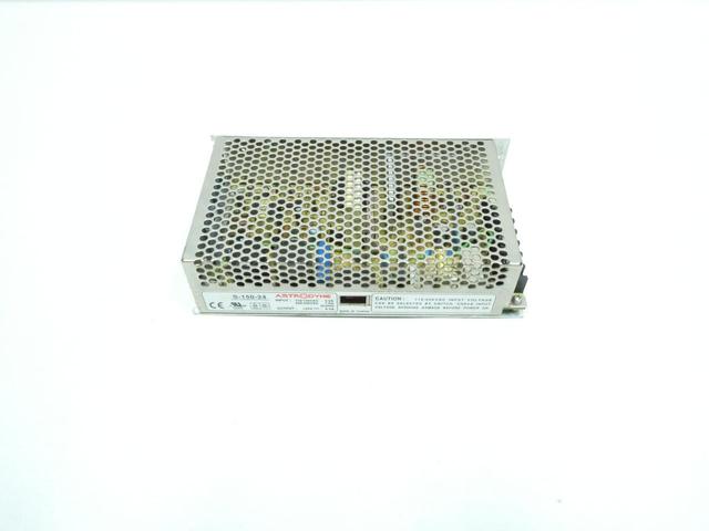 MEAN WELL S-1250-24 POWER SUPPLY 110-120/220-240V-AC 6.5A AMP 24V-DC