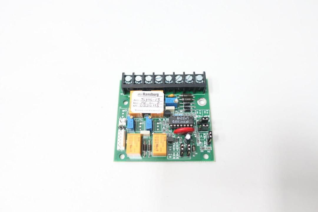 ITW RANSBURG 76895-18 PCB CIRCUIT BOARD REV D