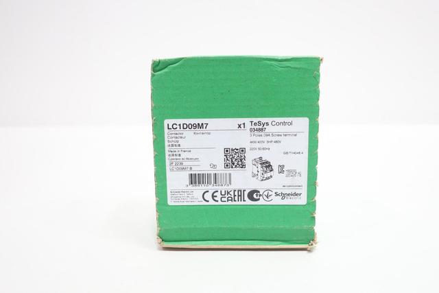 Contattore Schneider LC1D09G7 – 120V AC, 35A, 5HP, Nuovo - Foto 6