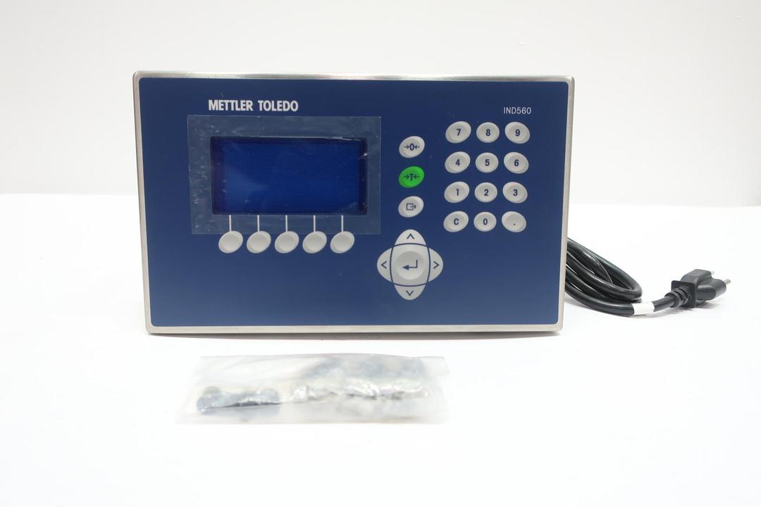 Ind560 METTLER TOLEDO IND560 HARSH DIGITAL DISPLAY WEIGHING TERMINAL 100-240V-AC