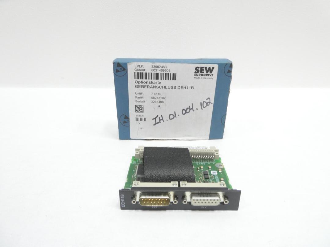 Sew Profisafe Interface Module SEW EURODRIVE DEH11B 08243107 INTERFACE ENCODER MODULE