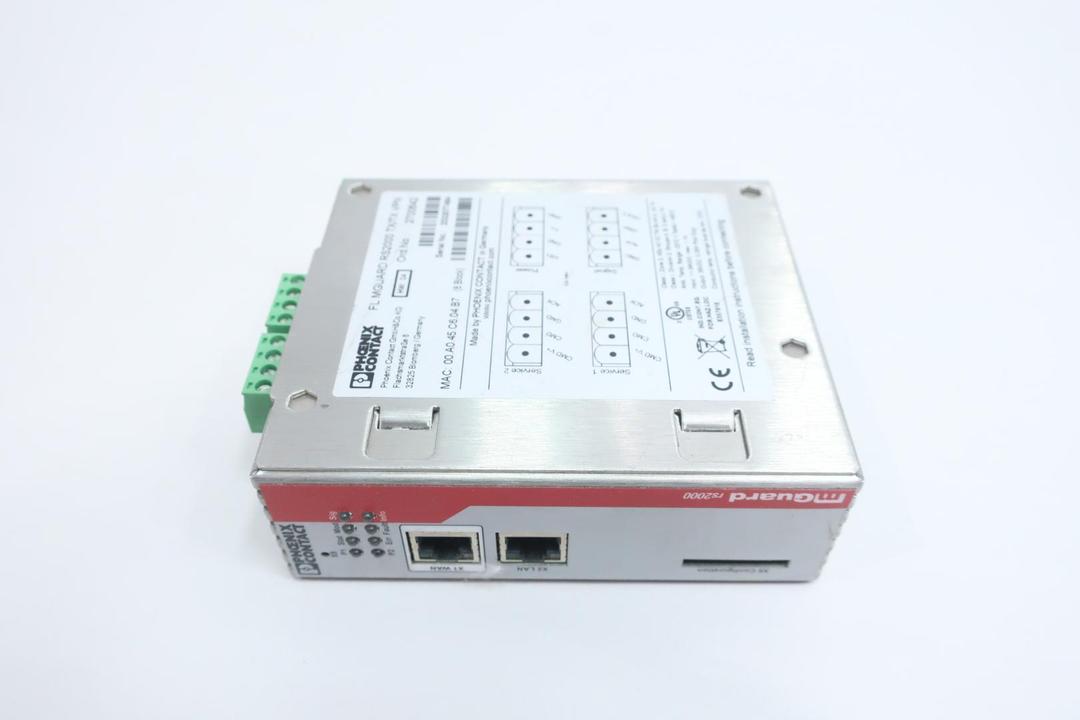 Pheonix Contact Vpn Router PHOENIX CONTACT 2700642 FL MGUARD RS2000 TX/TX VPN ROUTER MODULE