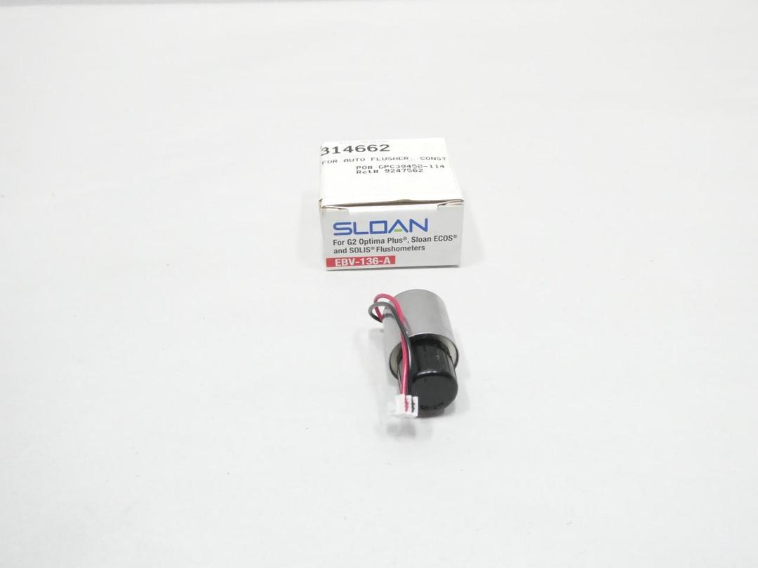 Sloan EBV-136-A G2 Optima Plus Solenoid Replacement Kit For Urinals/Toilets (3325453)